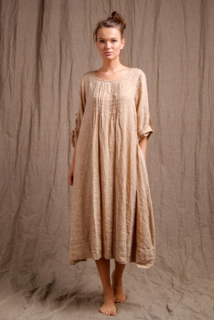 yuvita linen dress Empire Dress (2101)