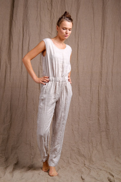 pure flax, organic and natural jumper, jumpsuit
